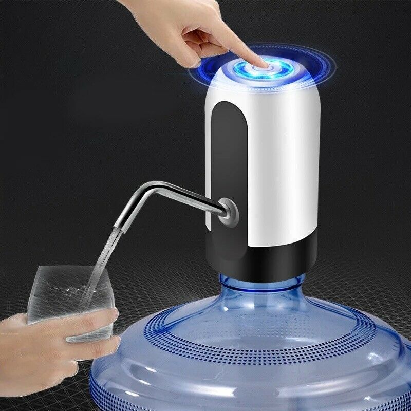 Electric Automatic Water Dispenser for 5-Gallon Bottles - USB Rechargeable