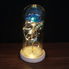 Enchanted Forever Rose in Glass with LED Light - Christmas Decoration