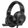 RGB Light and Subwoofer Headphones: Wired Headphones