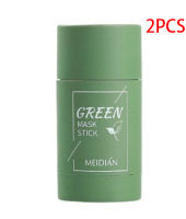 Green Tea Cleansing Stick Mask – Oil Control, Anti-Acne, and Whitening with Seaweed for Skin Care