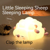 Cute Silicone Sheep Night Light – Rechargeable Lamp for Kids' Room with Timer and Dimming