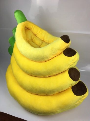 Washable Banana Bed for Pets