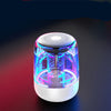 Portable Bluetooth Speaker with Bass, Radio, and LED Lights