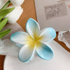 Muweordy Plumeria Hair Clips, Korean Style