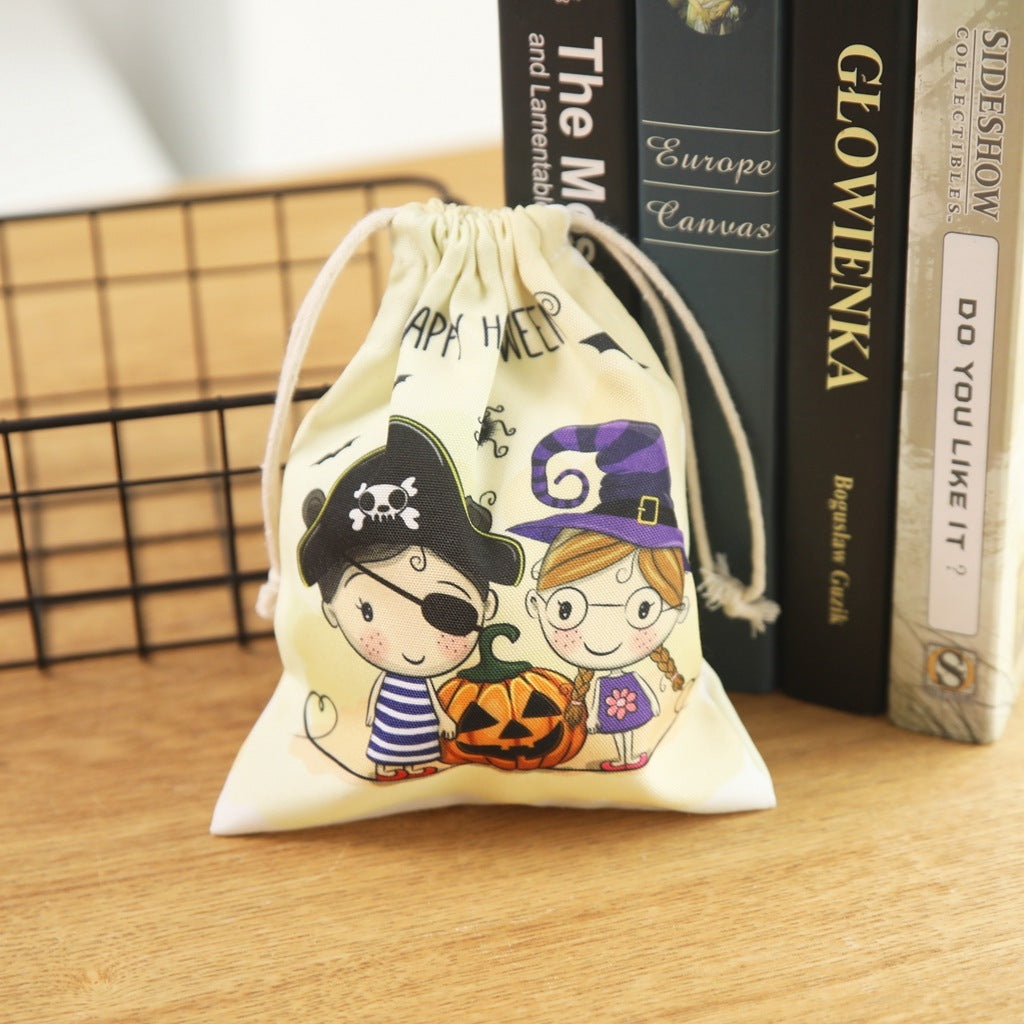 Halloween Candy Bag Drawstring