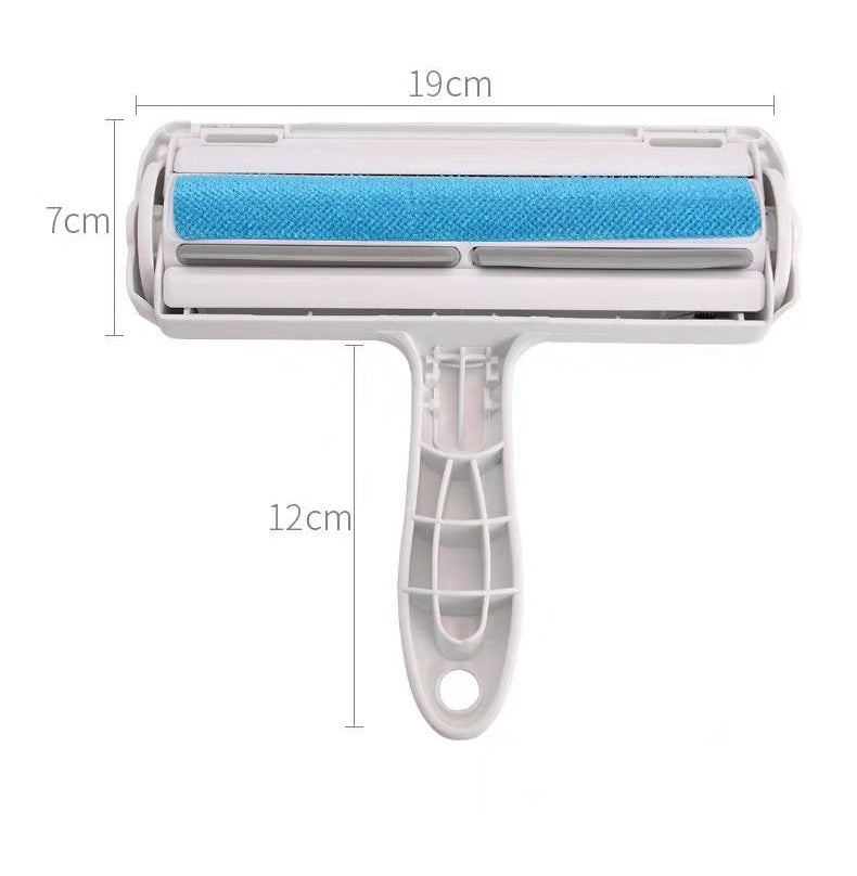 Pet Hair Remover with Sticky Roller, Device for Removing Hair from Clothes