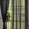 Modern Solid Tulle Curtains – Sheer Curtains for Living Room and Bedroom