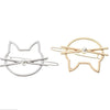 Cat Print Hairpins