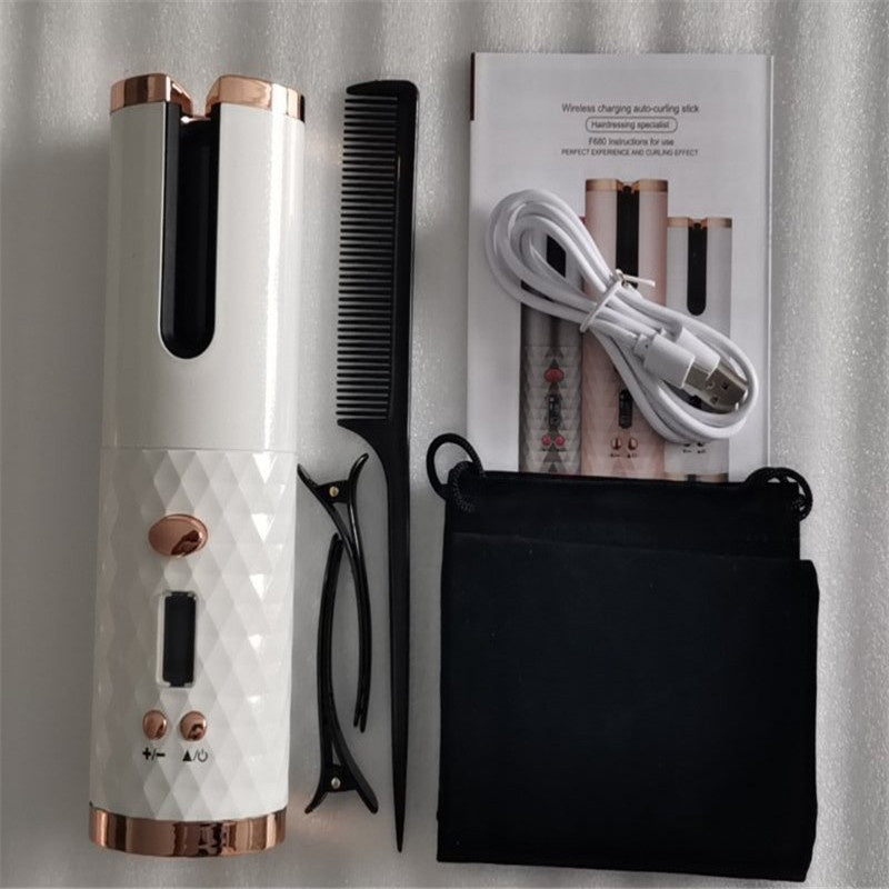 USB Wireless Curling Iron – Multifunctional Curling Iron with USB Charging