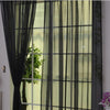 Modern Solid Tulle Curtains – Sheer Curtains for Living Room and Bedroom