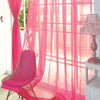 Modern Solid Tulle Curtains – Sheer Curtains for Living Room and Bedroom