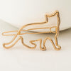 Cat Print Hairpins