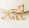 Cat Print Hairpins