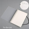 Plastic Cover Bound Spiral Coil Notebook