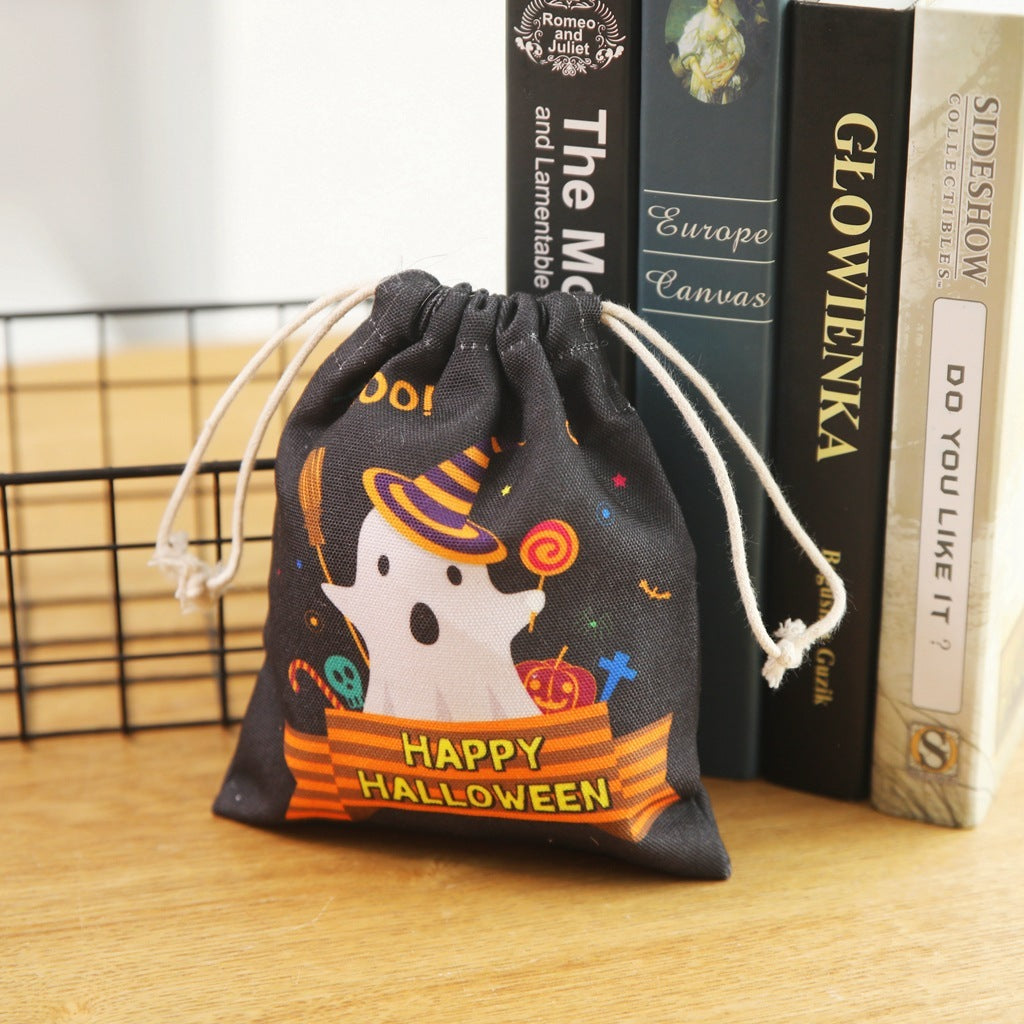 Halloween Candy Bag Drawstring