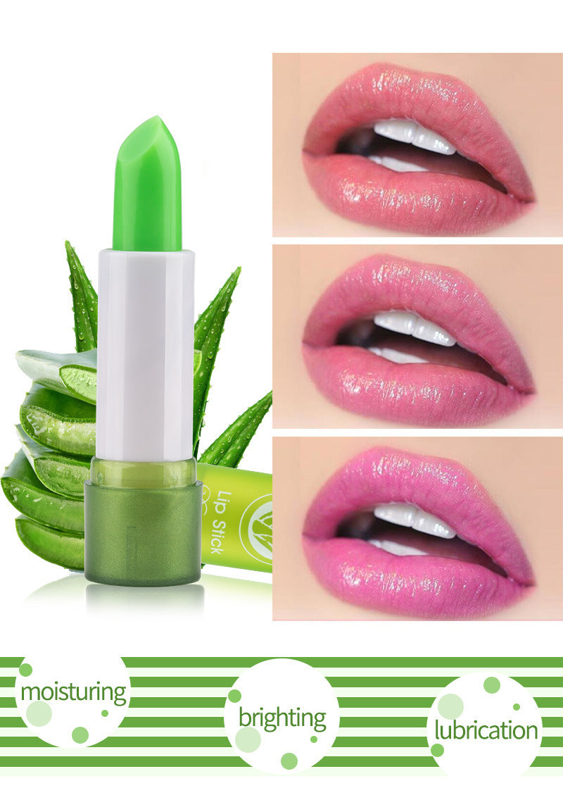 Color-Changing and Moisturizing Lipstick