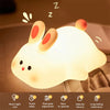 Rabbit-Shaped Night Light – Silicone Lamp with Touch Sensor for Kids