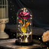 Enchanted Forever Rose in Glass with LED Light - Christmas Decoration