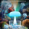 Jellyfish Raindrop Humidifier - Ultrasonic Aroma Diffuser with Seven-Color Ambient Light