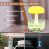 Jellyfish Raindrop Humidifier - Ultrasonic Aroma Diffuser with Seven-Color Ambient Light