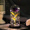 Enchanted Forever Rose in Glass with LED Light - Christmas Decoration