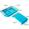 Multifunctional Kitchen Chopping Board with Drain Basket.