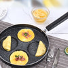 Nonstick Egg Frying Pan with 4 Cups – Perfect for Pancakes