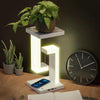 Creative Suspended Table Lamp with Wireless Charging – Balanced Floating Lamp for Home and Bedroom