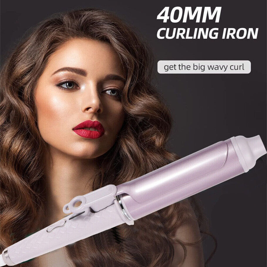 Professional Curling Iron 40mm with Wide Barrel