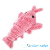 Electric Jumping Shrimp Plush Toy