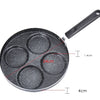 Nonstick Egg Frying Pan with 4 Cups – Perfect for Pancakes