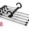 5-in-1 Multi-functional Wardrobe Hanger | Stainless Steel Pants and Clothing Organizer