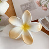 Muweordy Plumeria Hair Clips, Korean Style