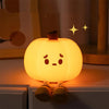 Cute Halloween Pumpkin Night Light - Dimmable Silicone Lamp for Kids