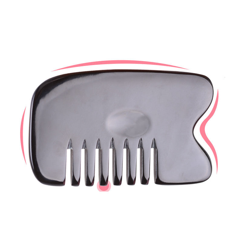 Horn Comb Scraper – Comb for Scalp and Meridian Care