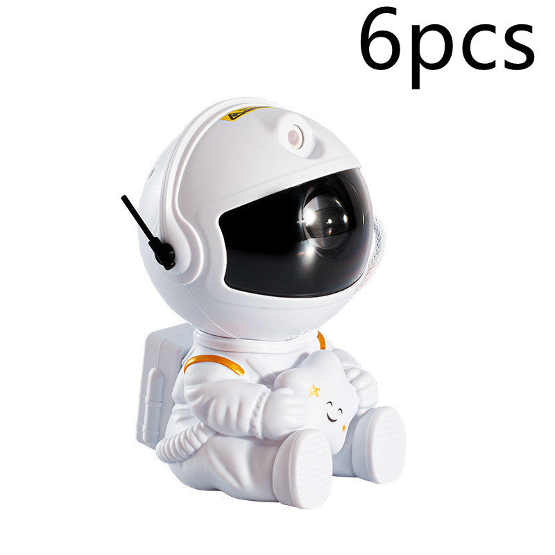 Mini Astronaut Star Projection Lamp – Colorful Night Light