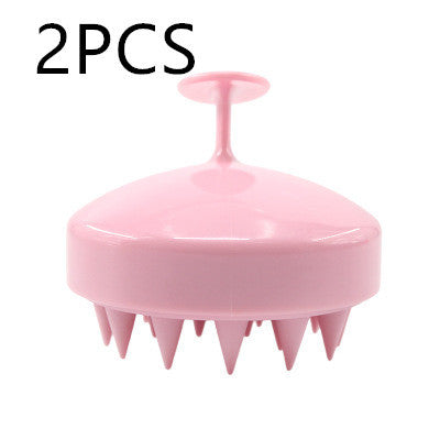 Silicone Brush To Clean The Scalp And Massage The Blood Meridians