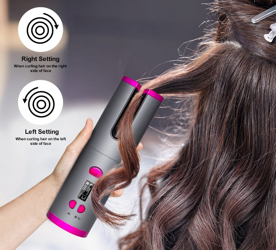 USB Wireless Curling Iron – Multifunctional Curling Iron with USB Charging