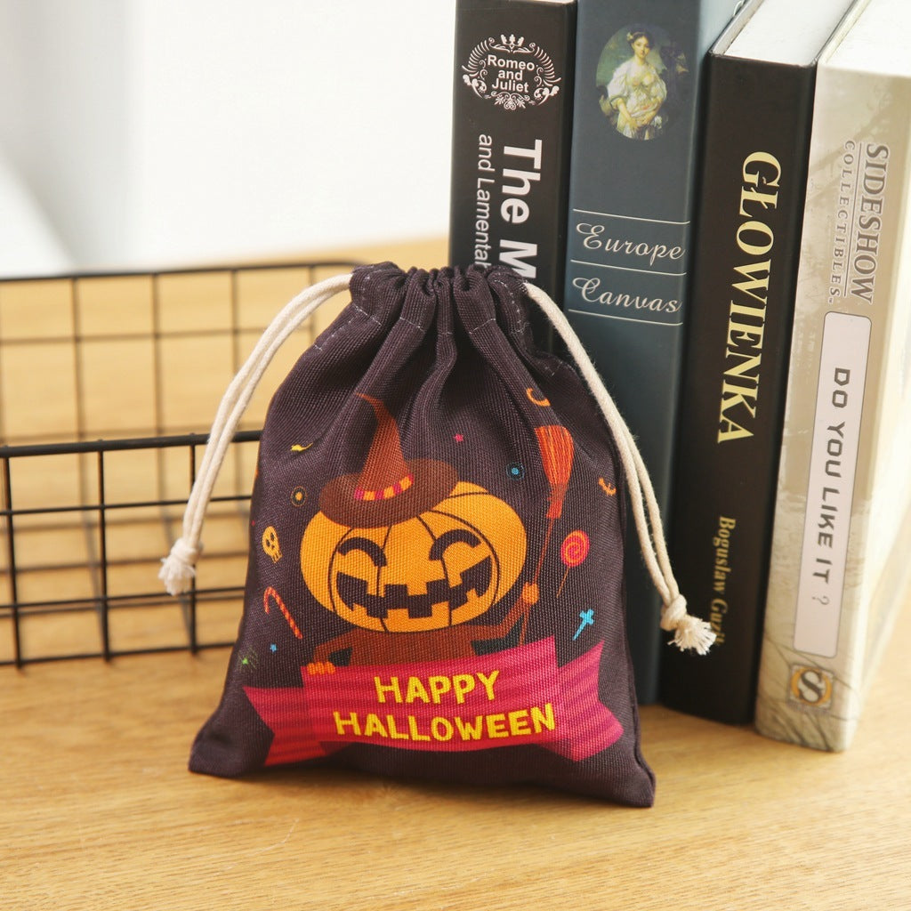 Halloween Candy Bag Drawstring