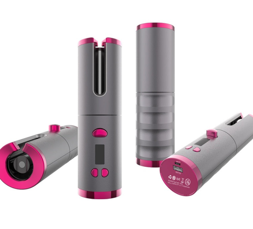 USB Wireless Curling Iron – Multifunctional Curling Iron with USB Charging