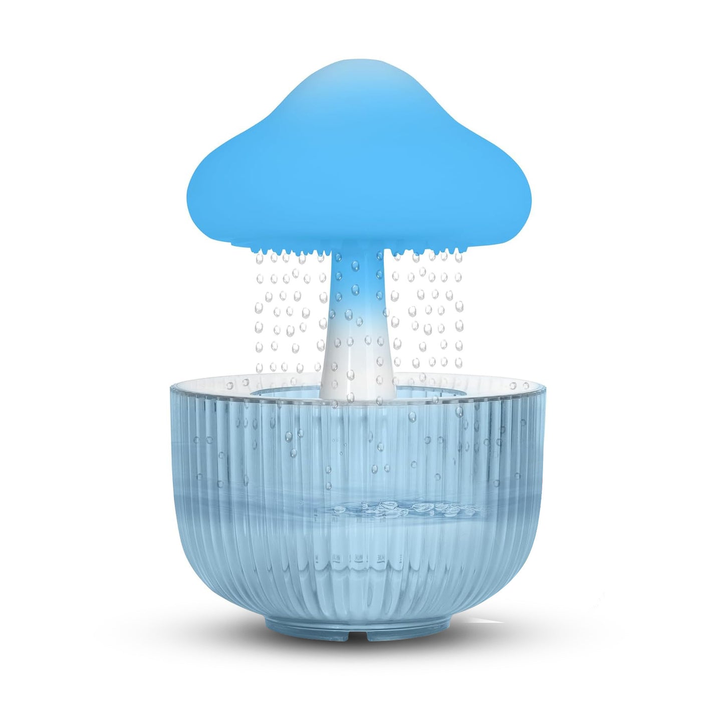 Jellyfish Raindrop Humidifier - Ultrasonic Aroma Diffuser with Seven-Color Ambient Light