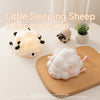 Cute Silicone Sheep Night Light – Rechargeable Lamp for Kids' Room with Timer and Dimming