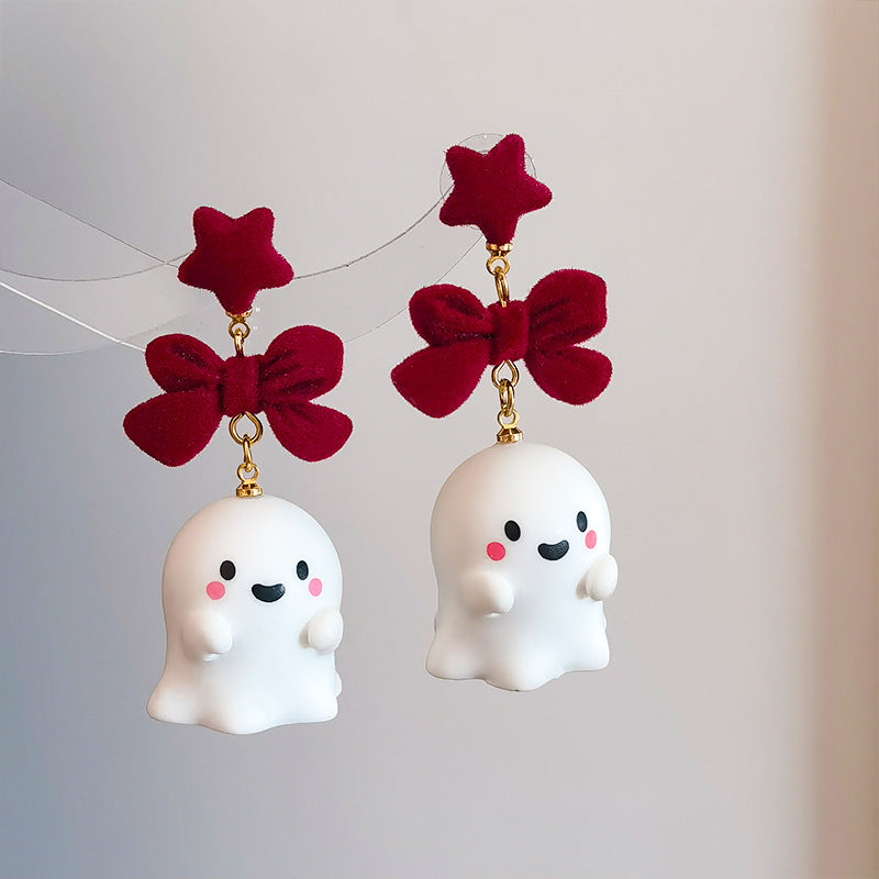 Cute Ghost Halloween Earrings