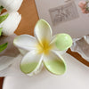 Muweordy Plumeria Hair Clips, Korean Style