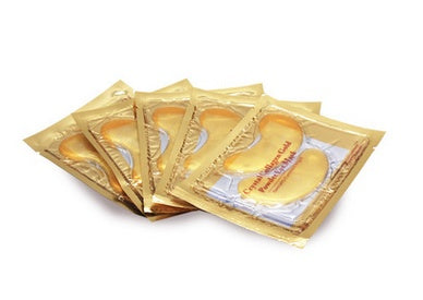 10-Pack Golden Collagen Eye Masks