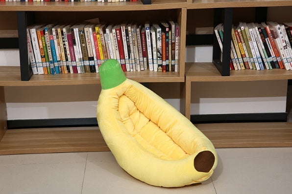 Washable Banana Bed for Pets