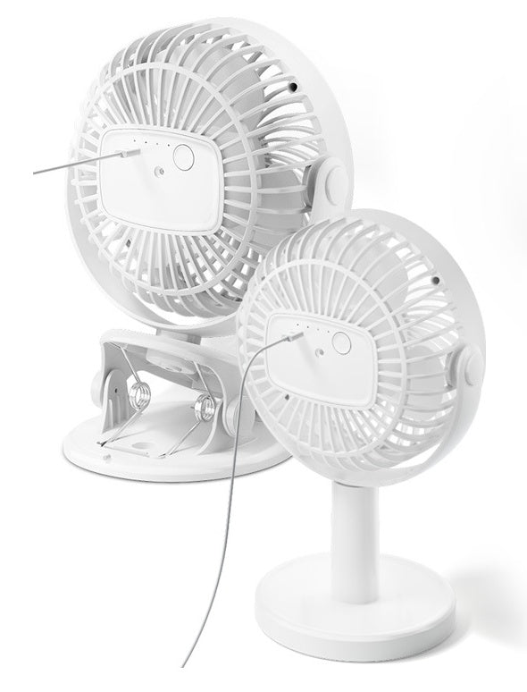 Mini USB Clip-on Desktop Fan.