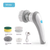 Electric Cleaning Brush – 4-in-1 Cordless Handheld Spinning Scrubber, Portable and Easy to Use