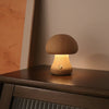 INS Wooden Cute Mushroom LED Night Light – Touch Switch Bedside Table Lamp for Bedroom and Children's Room, Ideal for Sleeping and Home Decor