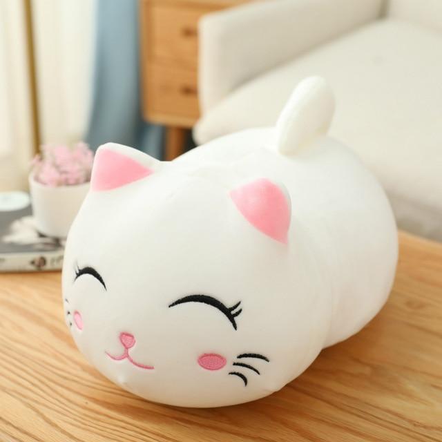 Chubby Cat Plush Doll – Soft and Cute Stuffed Toy